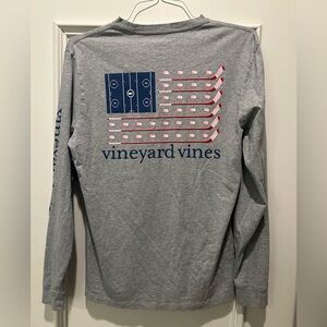 Men’s Vineyard Vines Long Sleeve Hockey Tee Size S